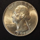 1951 *P* WASHINGTON SLVER QUARTER DOLLAR **NICE COIN** FREE SHIPPING M9715