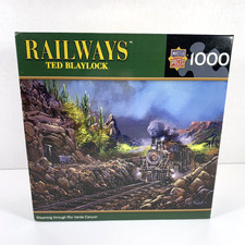 Ted Blaylock 1000 Piece Puzzle Steaming throu...