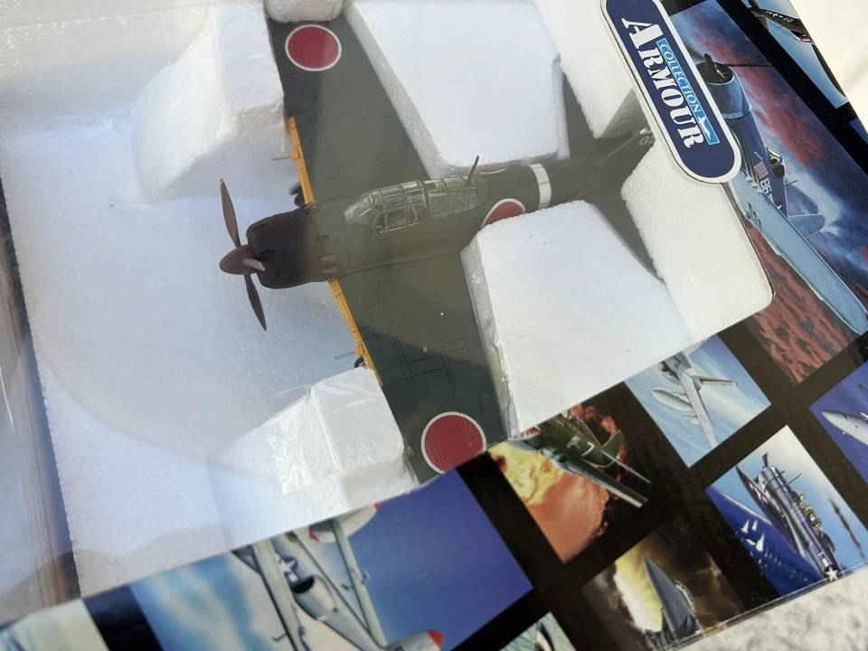 Franklin Mint 1/48 A6M5 MDL 52-MP Navy 201 Kokut Zero - Image 2 of 4