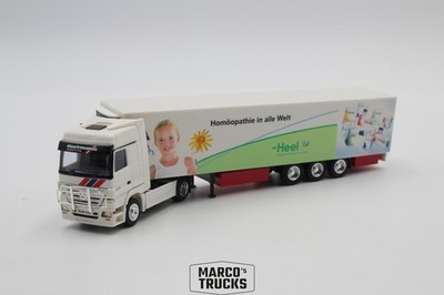 AWM MB Actros MP2 Kühlsattelzug ''Hartmann Spedition Heel'' 1:87 /AW3283