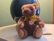 Steiff Mohair Mini Teddy 1960 Caramel Jointed Bear with Tags