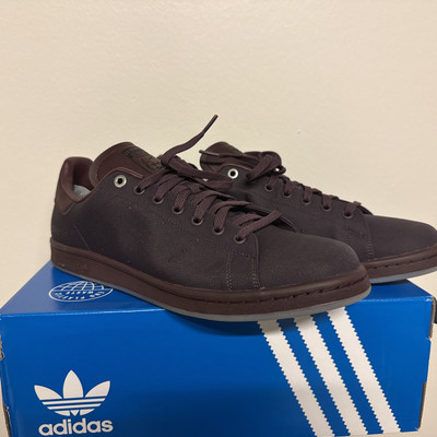 Size 12.5 - adidas Stan Smith Mineral Red/Night Red/Core Black
