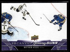 2023-24 Upper Deck Extended Series UD Canvas Young Guns #C371 Matthew Kessel RC