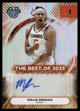 2025-26 Bowman Best U- Malik Reneau Refractor Auto