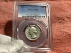 1932 S 25C Washington Silver Quarter - PCGS F15