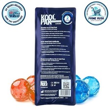 Koolpak Hot and Cold Gel Packs Reusable - 12cm x 29cm Microwaveable Heat Pack