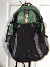 Kelty Torrey 1950 Backpack Black Green Hiking Camping Outdoor Travel Gear
