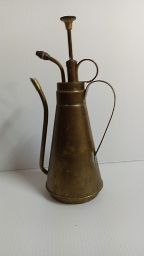 Vintage Copper Mister Planter Atomizer Watering Can, approx 9" Tall - Picture 2 of 5