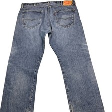 Y2K Levi  s 501 button fly medium wash straight leg jeans 40 x 30