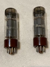 Amperex El34 Power Tubes Matched