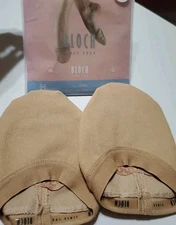 Bloch Spin Canvas Turner S0636 Nude XL Lyrical Modern Dance Practice Shoe