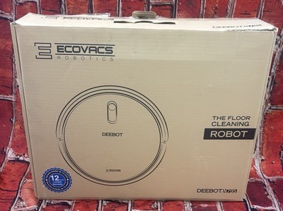 Ecovacs DEEBOT N79S Robotic Cordless Bagless Vacuum Cleaner Black.   