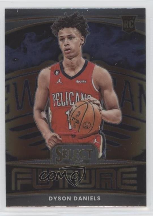 2022-23 Panini Select Select Future Dyson Daniels #17 10ba