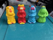 FREAKY FELLAS FUNSTERS 1991 Burger King Lifesavers Holder Kids Meal Toys