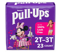 Pull-Ups Girls' Potty-Training Pants, 2T-3T 16-34 lbs , 23 Count
