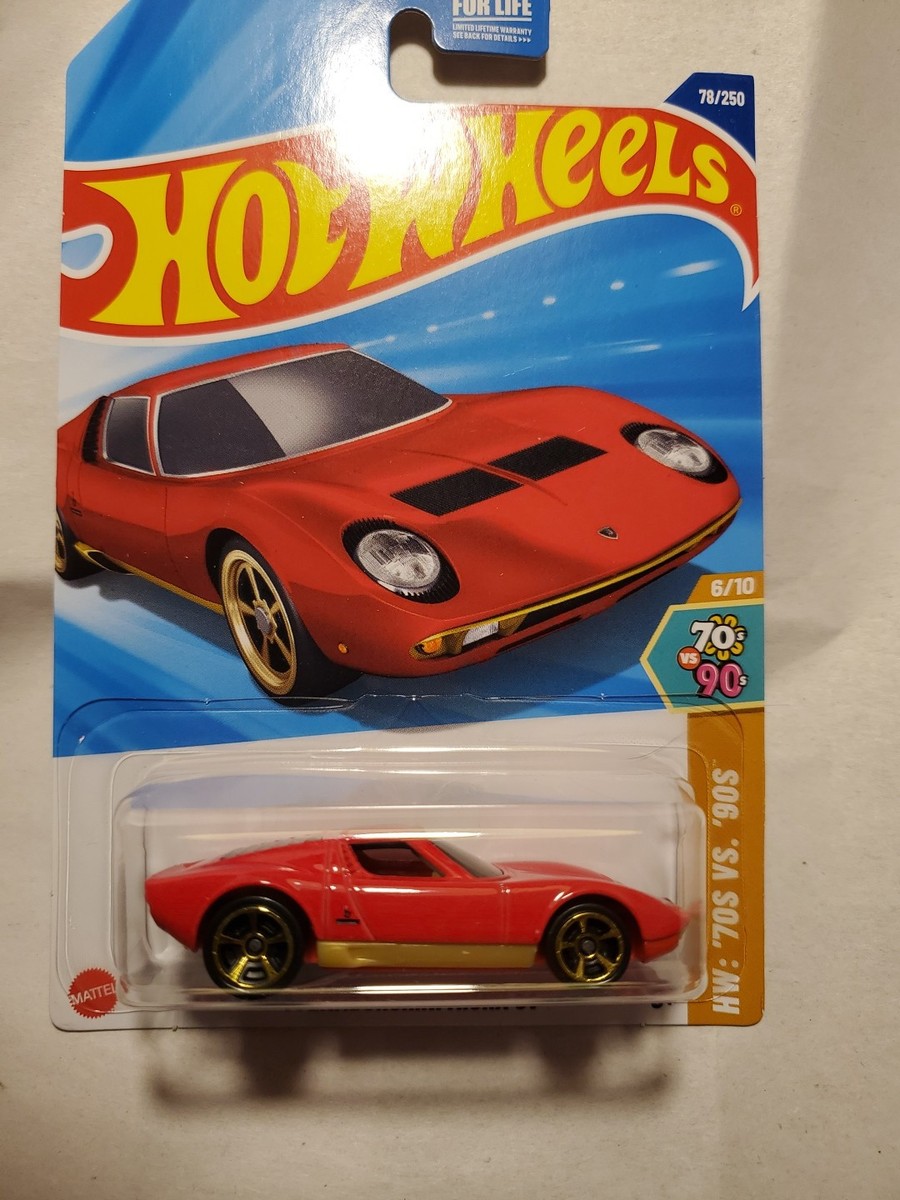 ミニカー '71 Lamborghini Miura P400 SV HotWheels 2025 Hot Wheels RLC Exclusive '71 Lamborghini Miura P400 SV