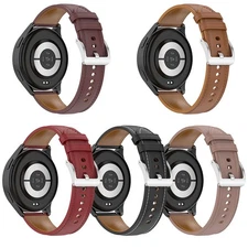 Leather WatchBand Strap Bracelet for Garmin Venu 2/3/Vivoactive4/Forerunner265