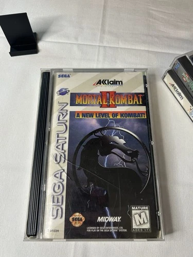 Mortal Kombat 2 for The Sega Saturn Complete In Box CIB