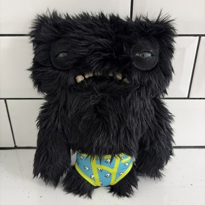 Spin Master Fuggler RARE Wellensittich Fuggler - Wide Eyed Weirdo (Black) 