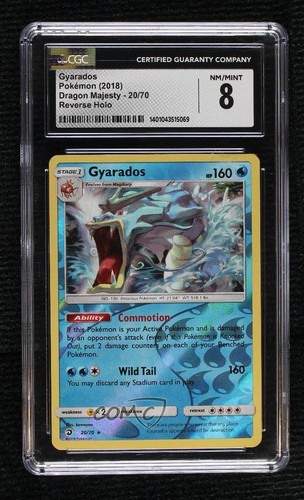 Gyarados graded CGC 8 for sale on eBay