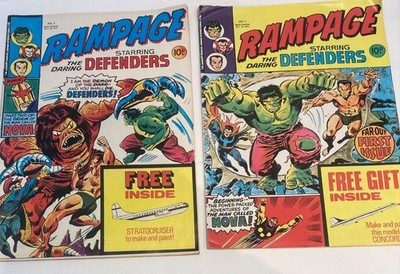 Rampage Starring The Defenders - #1 & #2