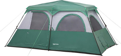 Instant Camping Tent with Rainfly, Weather-Resistant, Quick Setup
