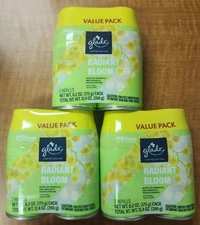 Glade Automatic Spray Air Freshener, Radiant Bloom, 12.4 oz, Pack of 6 Refills