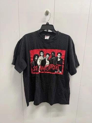 21 Jumpstreet Black Movie Promo T-Shirt Double 1980s vintage concert t-shirt, vintage, size XL, single stitch, B+ condition