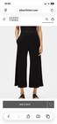 NWT Eileen Fisher M Flex tencel wide leg cropped pant in Zinc — photo 1