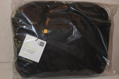 NEW Case Logic 14.1 Inch Laptop and IPad Slim Black Case - 3201576