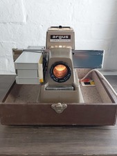 Vintage Argus 300 Tru Focus Slide Projector &ndash; Original Box 223