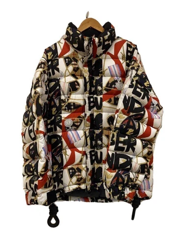 Piumino BURBERRY graffiti arco vigilia sciarpa stampa 50 nylon multicolore tutto
