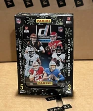 2024 DONRUSS NFL FOOTBALL TRADING CARD WINTER HOLIDAY TIN