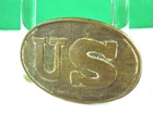 Vintage Belt Buckle “US” Civil War Fairchild Deane & Adams London cl208