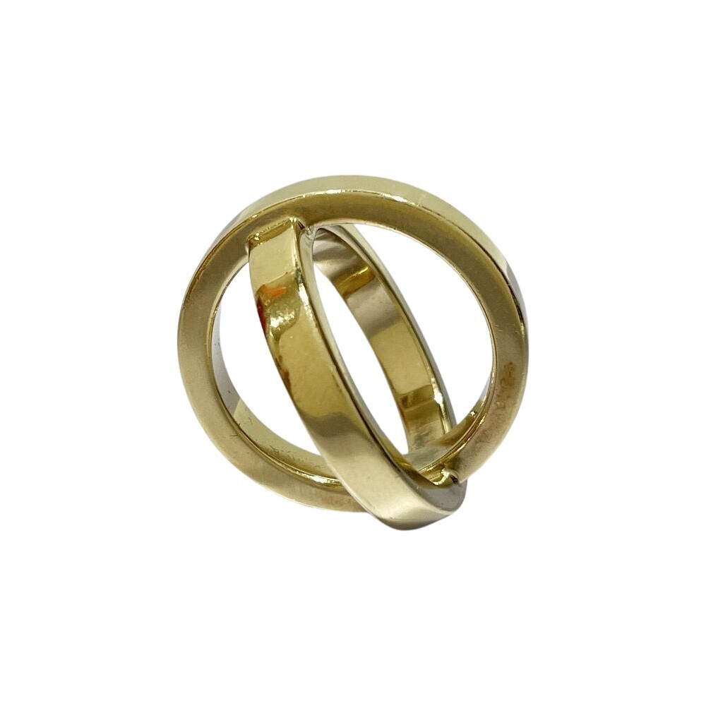 Near MINT Hermes Scarf Ring Cosmos Gold Good 0.98 inch NO