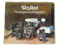 ROLLEI Book  Rare 'The Progress in Photography' 43x 36 cms