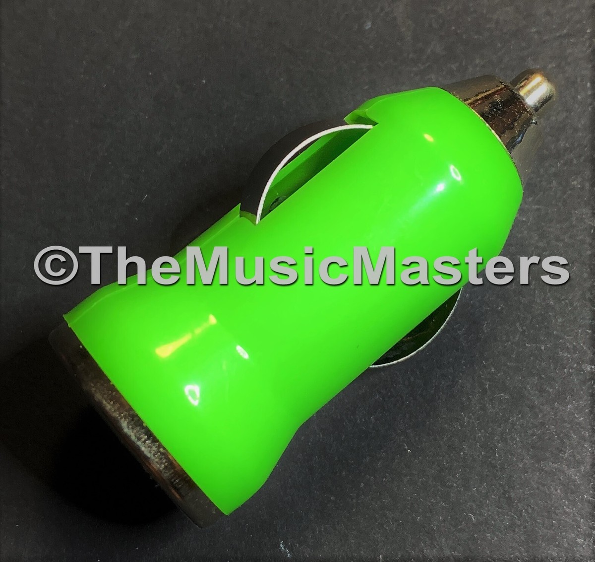 GREEN 12V Car Cigarette Lighter Plug Socket 5V USB CHARGER Outlet Power  Adapter