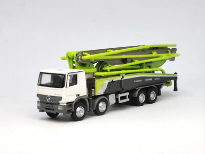 1/100 Scale Zoomlion ZLJ5440 THBBE 56X-6RZ Concrete Pump Truck Diecast Model