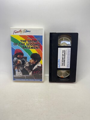 Secret of the Second Basement - Family Films - 1990 - VHS Tape