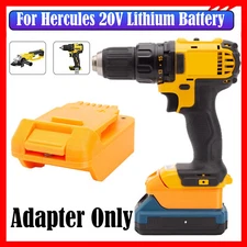 Battery Adapter For Hercules 20V Lithiun Battery For Dewalt 20V Cordless Tools