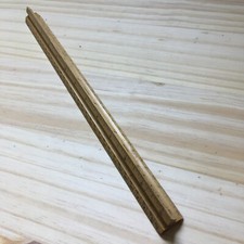 Vintage Dietzgen Wooden 3-sided Triangular Drafting Ruler Scale U.S. Std 12"