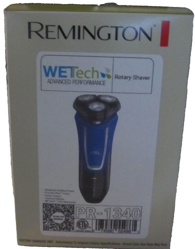 Remington R4 WETECH Series Rotary Shaver, Men's Electric Shaver, Blue ...