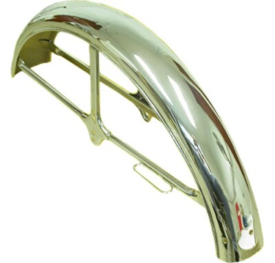 Kotflügel vorne chrom für Suzuki A100 (Löcher:)