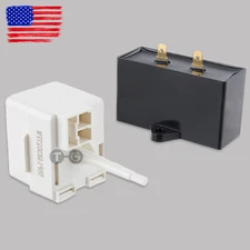 Refrigerator Compressor Start Relay Overload Capacitor For Whirlpool W10613606