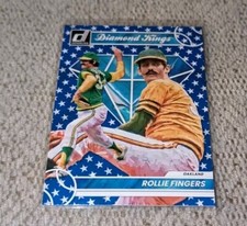 2023 ROLLIE FINGERS DONRUSS INDEPENDENCE DAY DIAMOND KINGS #18 (A'S)