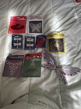 Lot Of 9 Assorted Iron On Appliqu -NEW