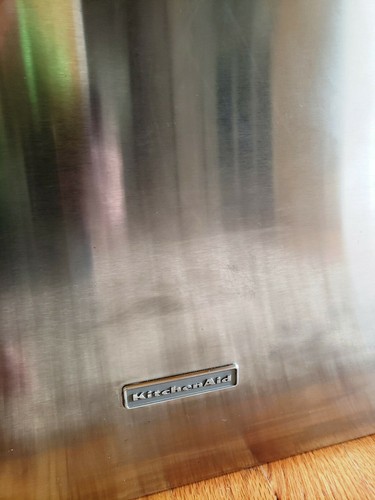 Used KitchenAid Stainless Front Panel, Part # WPW10137623 or W10137623 - Picture 2 of 5
