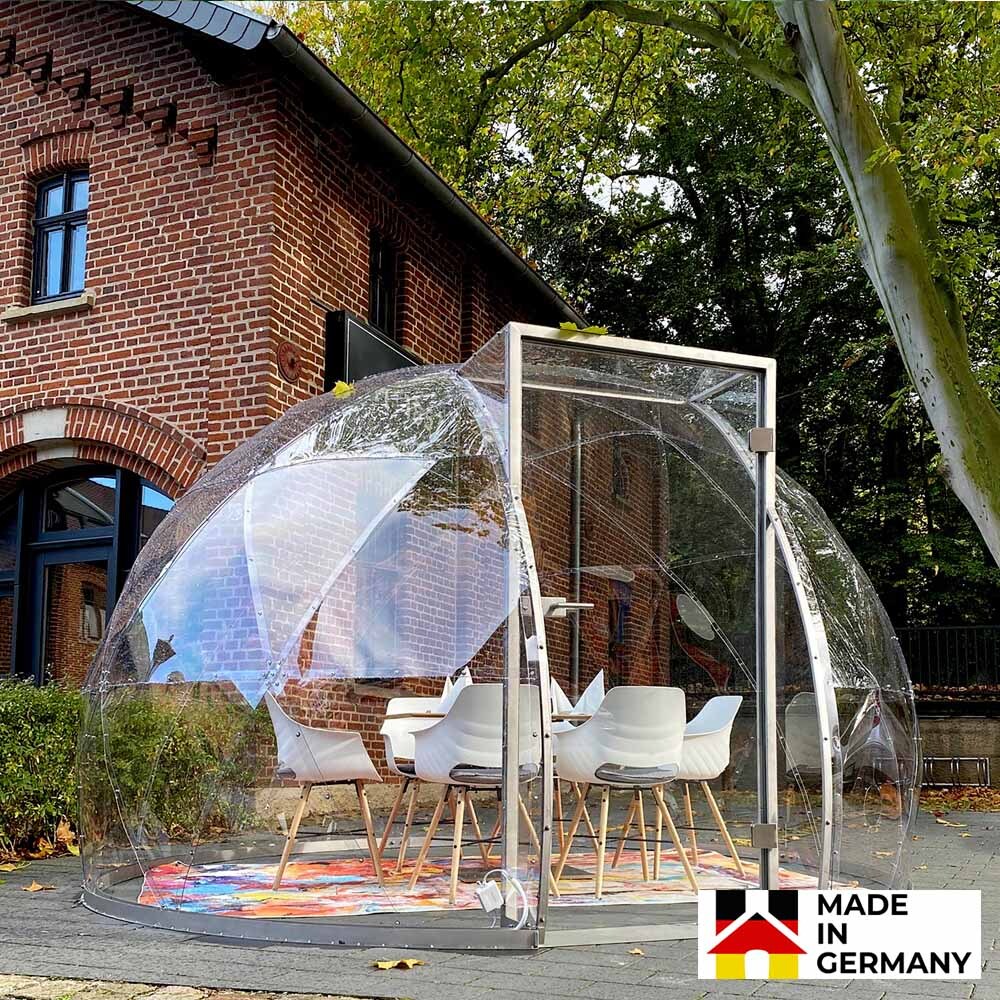 KOMBIUDA Glaskuppel 15x9cm - Aromadiffusor & Deko-Glocke Mit Griff