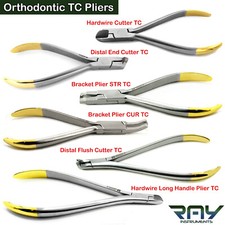 Orthodontic Tooth Braces Pliers TC Dental Pin Ligature Cutter Ortho Tools CE