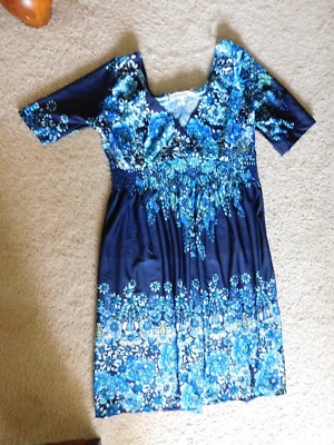 BAILEY BLUE DRESS SIZE MEDIUM NEW | eBay